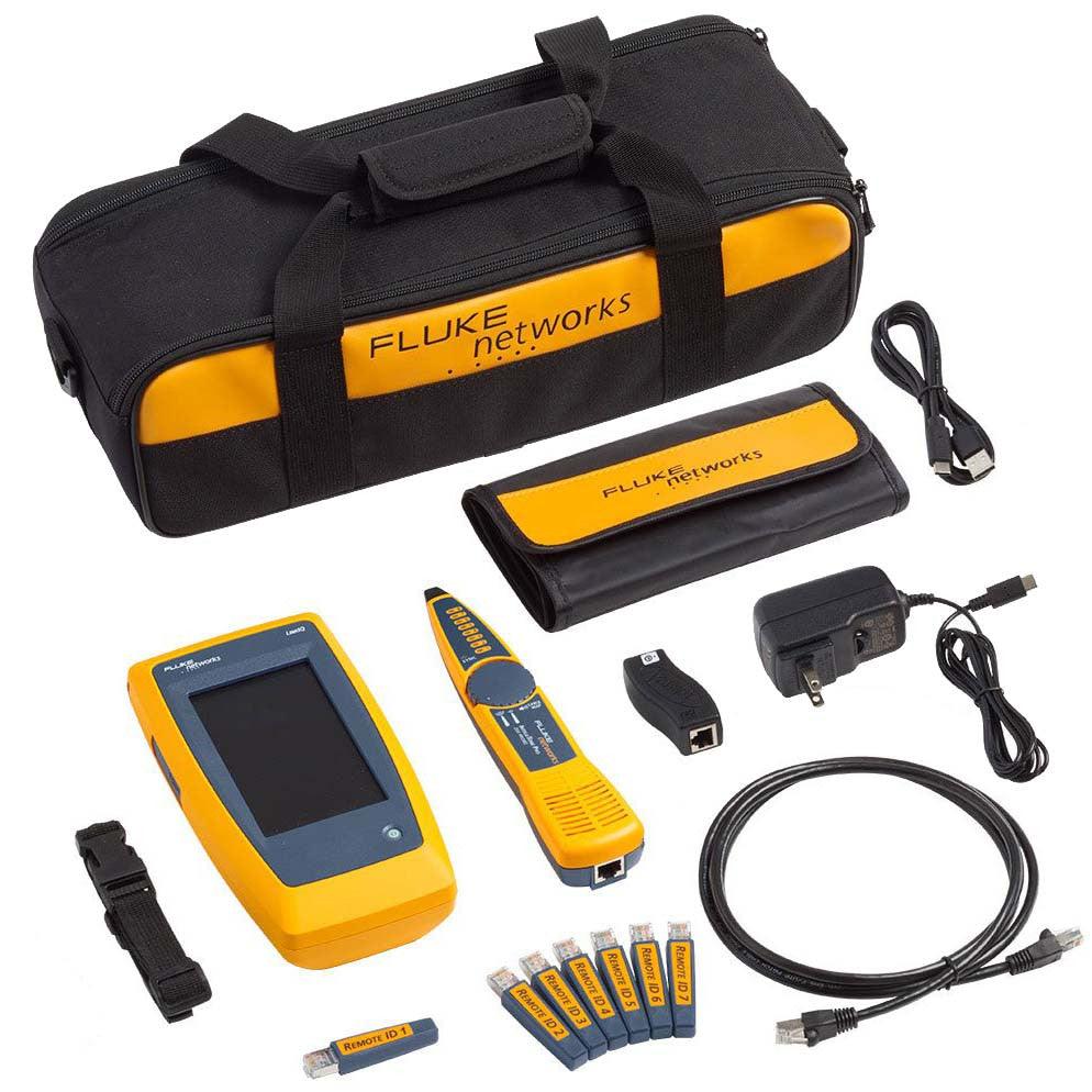 Kit calificador de cableado FLUKE NETWORKS LIQ-KIT. Juego comprobador de cableado y red - ARTEUS