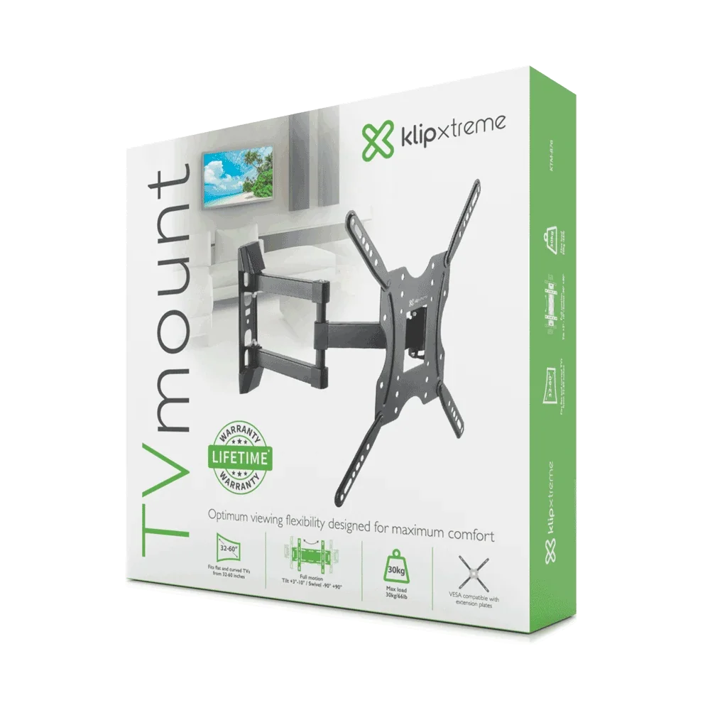 KLIPXTREME KTM-876, Soporte Rack para TV o Monitor de 32" - 60"