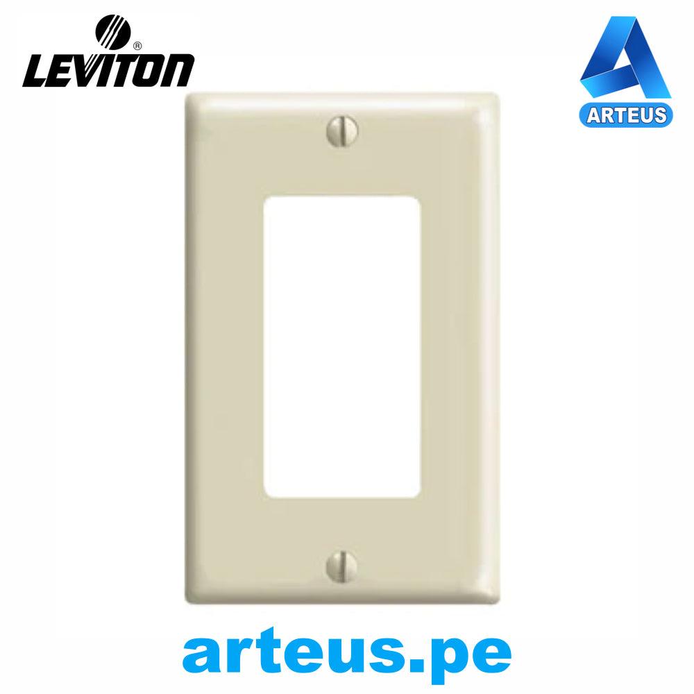 LEVITON 80401-00I - PLACA PARA INTERRUPTOR MARFIL DECORA - ARTEUS