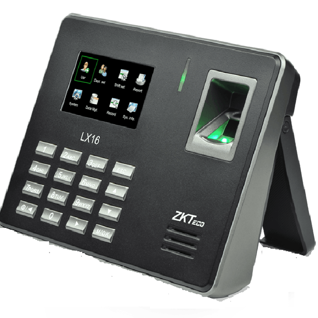 ZKTECO LX16 Control de Asistencia con Lector de Huella