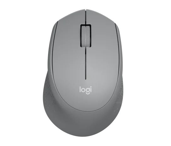 LOGITECH M280 Mouse óptico inalámbrico Gris, USB, 2.4 Ghz, 1000 dpi, 910-004285