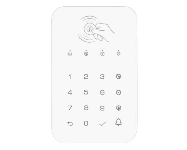 SHOCTIK ST-TECLADO Teclado Número Táctil Inalámbrico