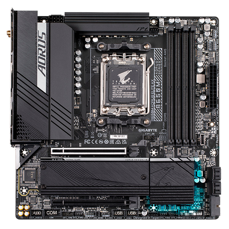 GIGABYTE B650M AORUS ELITE AX Placa Madre AMD B650 AM5 mATX