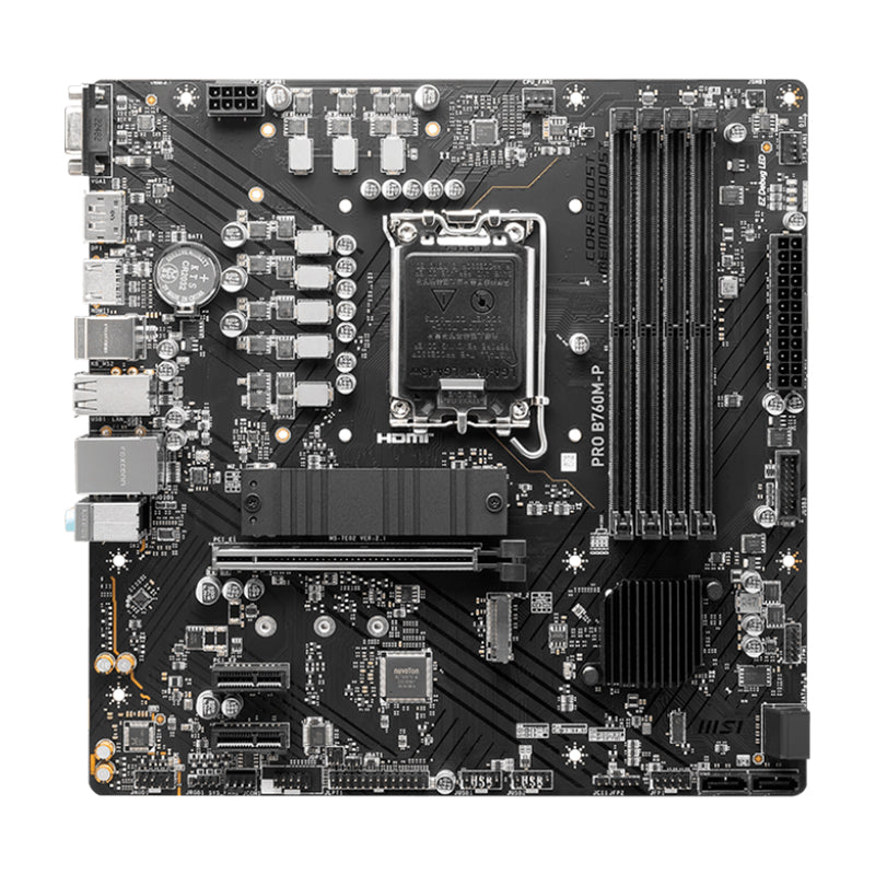 MSI PRO B760M-P Placa Madre INTEL B760 LGA1700
