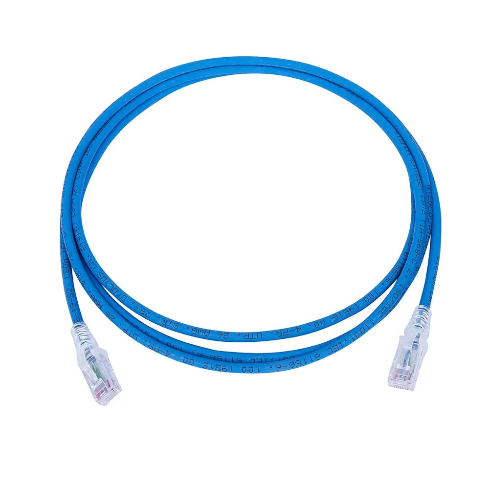 SIEMON MC6-07-06B Patch Cord UTP Multifilar RJ-45 Cat6 LSZH 2.1mts Azul (Empaque Granel)