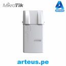 MIKROTIK RB912UAG-5HPnD-OUT - PUNTO DE ACCESO PARA EXTERIORES MIMO 5.8 GHZ, 802.11A/N, 300 MBPS, POTENCIA 1000 MW (30 DBM), 01 PUERTO GIGABIT, ROUTEROS LEVEL 4, SOPORTA POE, PARA EXTERIORES - ARTEUS