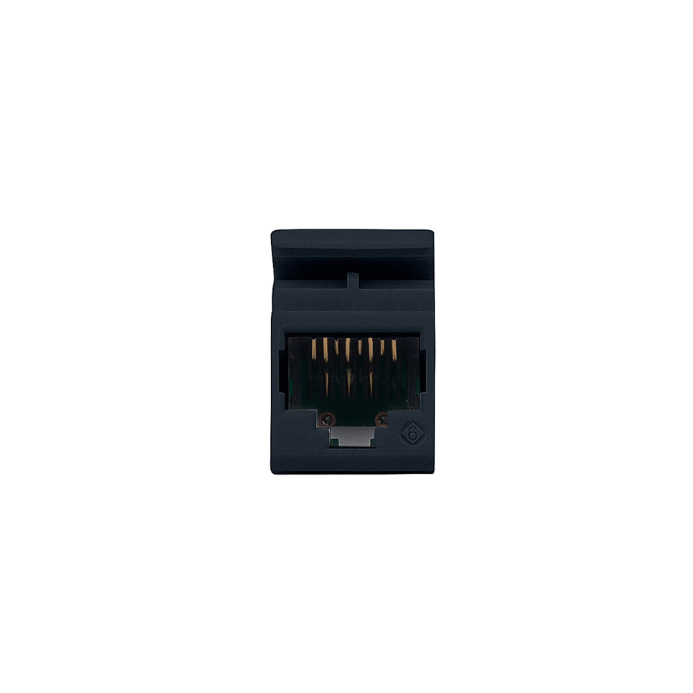 SIEMON MX6-01B, Jack cat6 angular negro