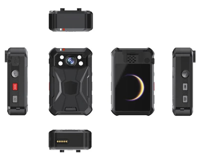 HIKVISION DS-MCW409 Camara Corporal Bodycam de Seguridad 2K 4MP 32GB GPS WIFI 8X IR10