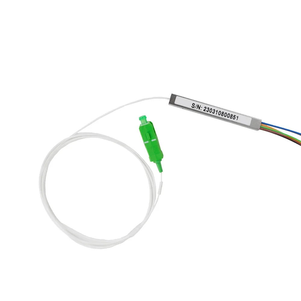 OPFIBRA OPF-PLC1X8-AS Splitter PLC 1x8 con Conectores SC/APC