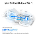 TP-LINK DECO X50-OUTDOOR (pacote com 1), Deco X50-Outdoor Wi-Fi 6 Mesh AI AX3000 Sistema externo AI Dual Band. Pacote x 1