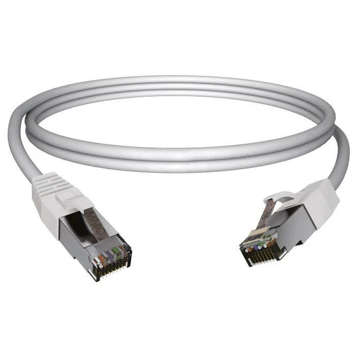 Patch cord Cat6A, S/FTP MMC MCORD6ASF03BMSH cable de red LSZH 10Ft 3.04m. Chaqueta color azul - ARTEUS