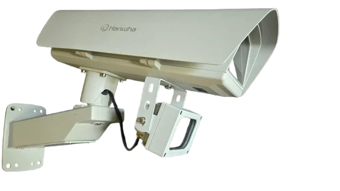 HANWHA VISION PNB-A9092RLPH Kit Camara LPR 4K con IA Lente 12-50mm