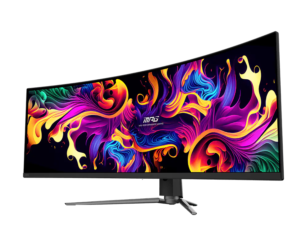 MSI MPG-491CQP-QD-OLED Monitor 49" QD-OLED Curve 1800R 144Hz