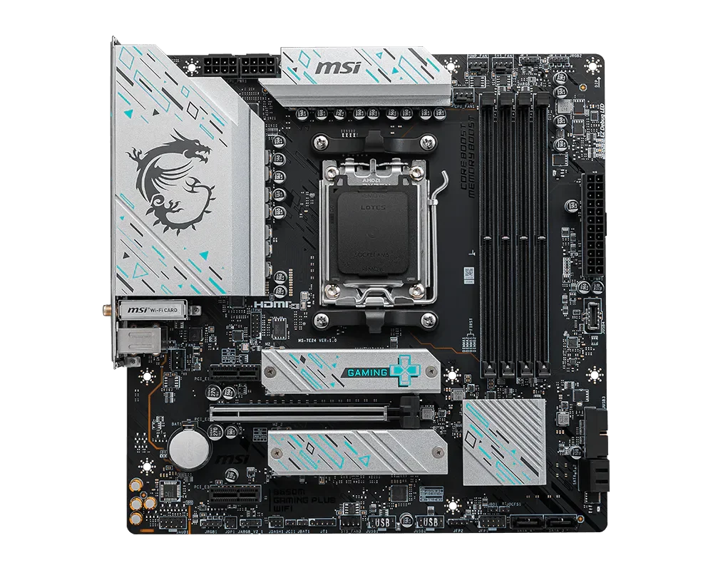 MSI B650M-GAMING-PLUS-WIFI Placa Madre AMD B650 mATX