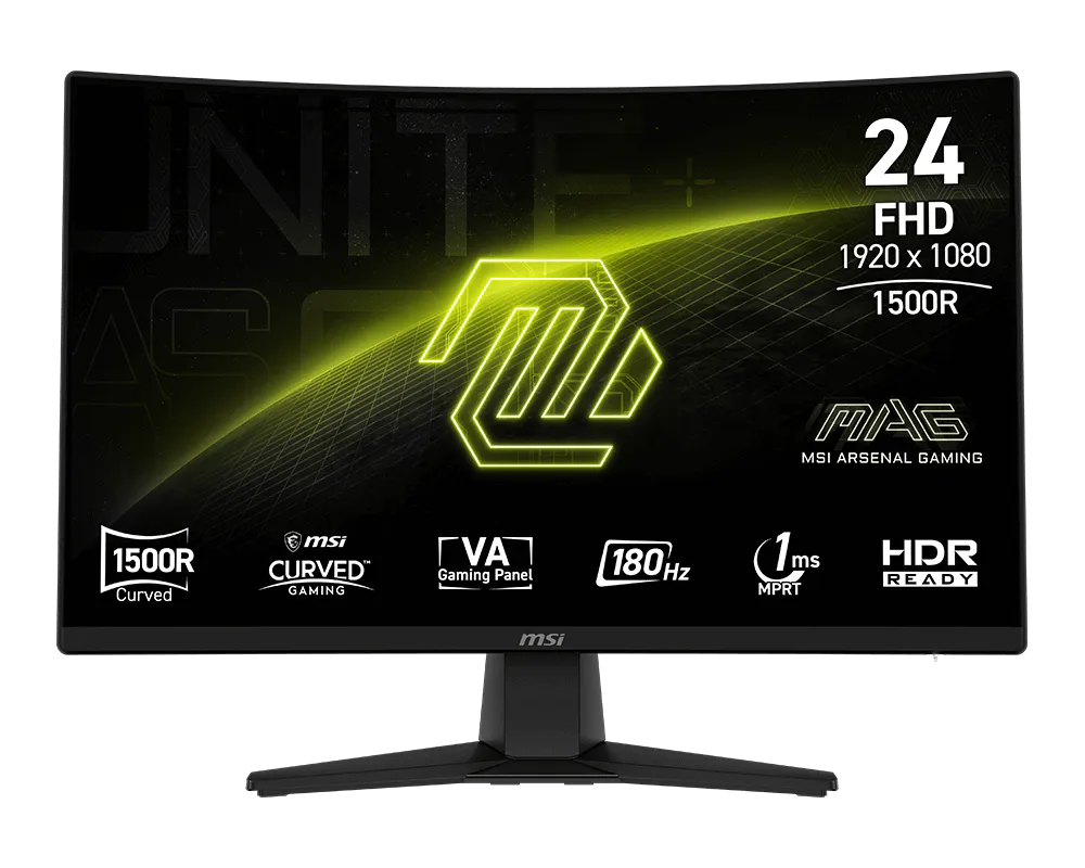 MSI MAG 242C Monitor LCD 24" Retroiluminado LED