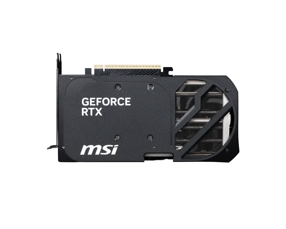 MSI 824142405772 Tarjeta de Video 2 Ventiladores 12GB GDDR7 GeForce RTX 5070 Shadow 2X OC