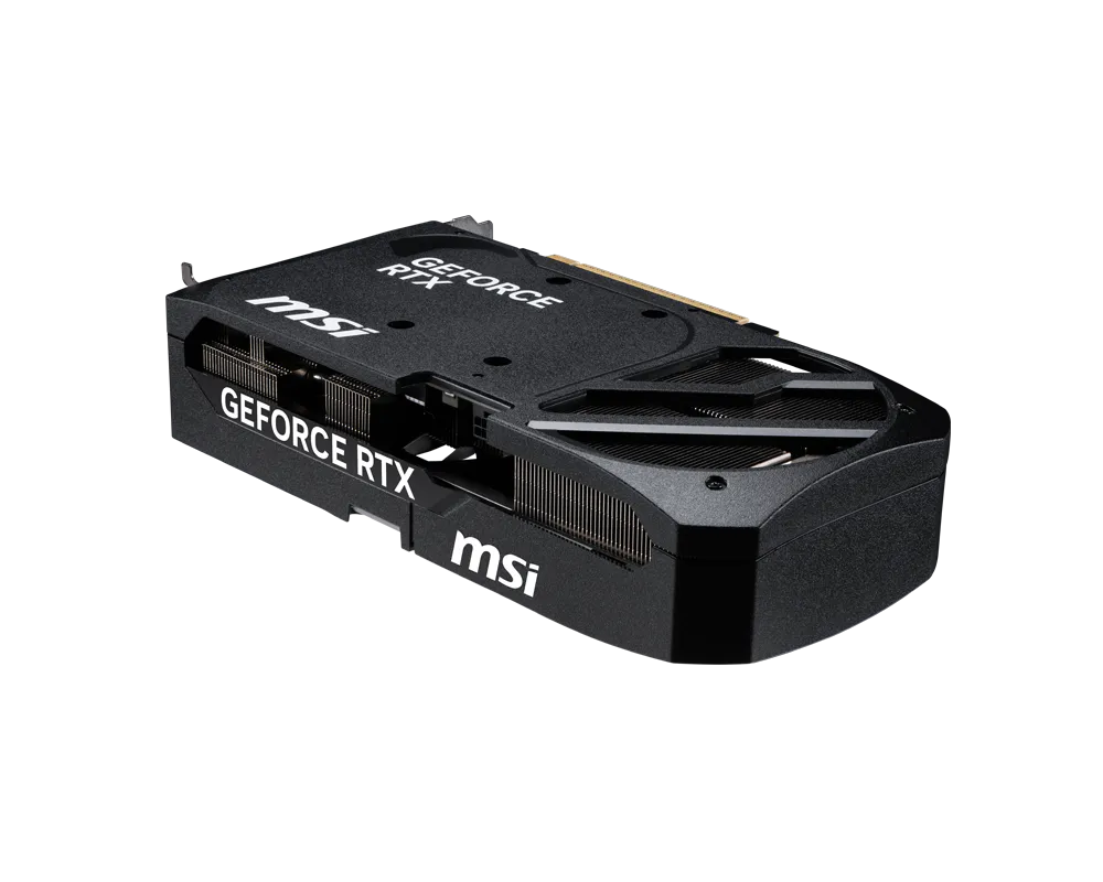 MSI 824142405772 Tarjeta de Video 2 Ventiladores 12GB GDDR7 GeForce RTX 5070 Shadow 2X OC
