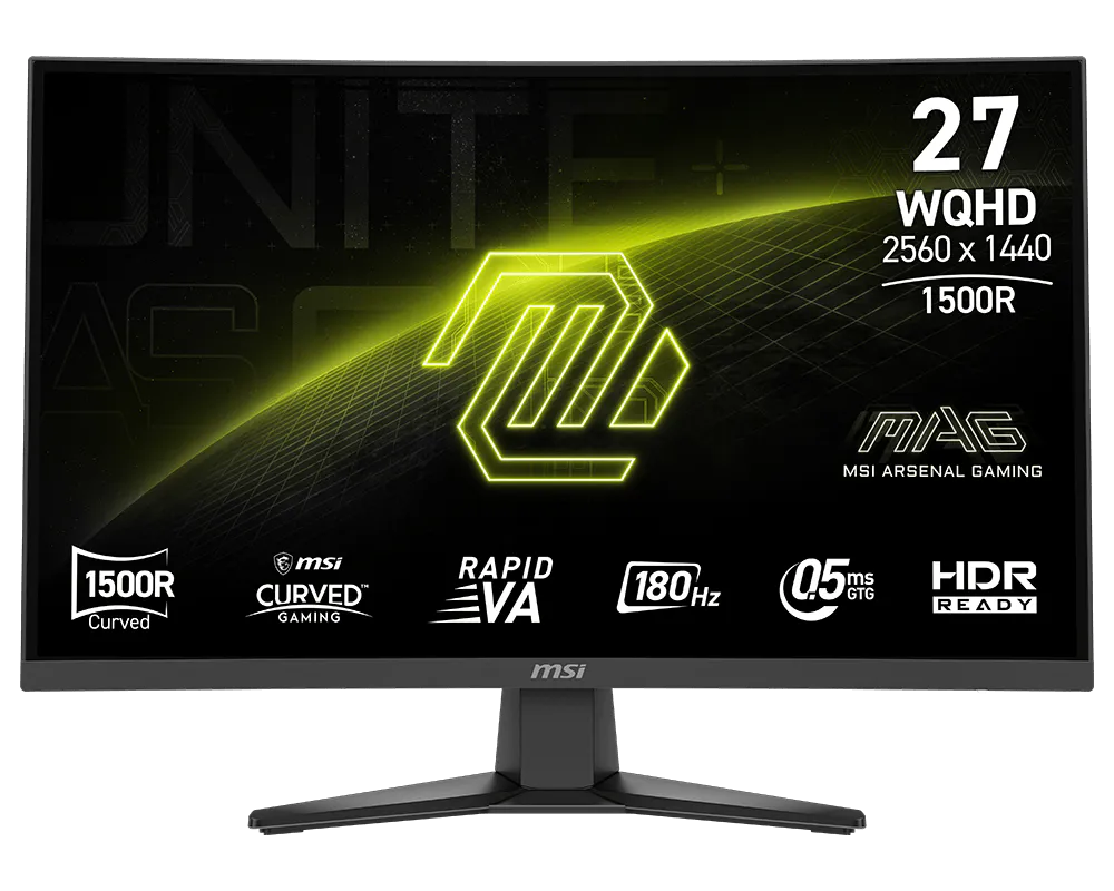 MSI MAG 275CQF E18 Monitor 27" Panel Rapid VA
