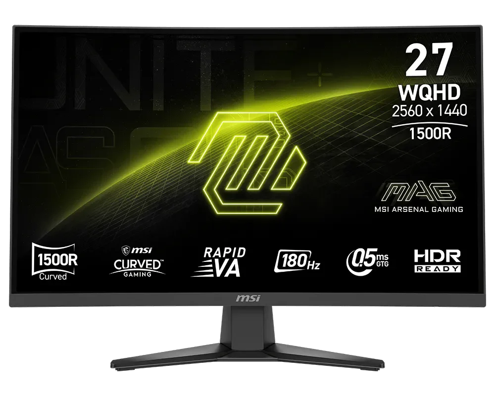 MSI MAG 275CQF E18 Monitor 27" Panel Rapid VA