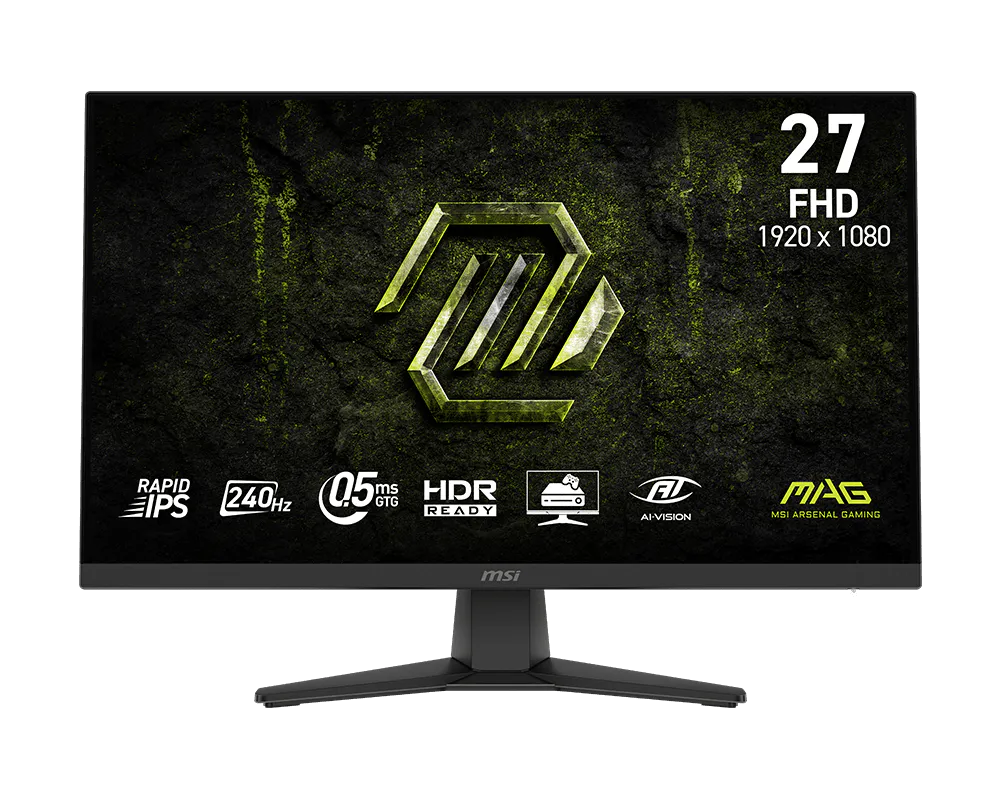 MSI MAG-272F-X24 Monitor 27" FHD Panel Rapid IPS 240HZ