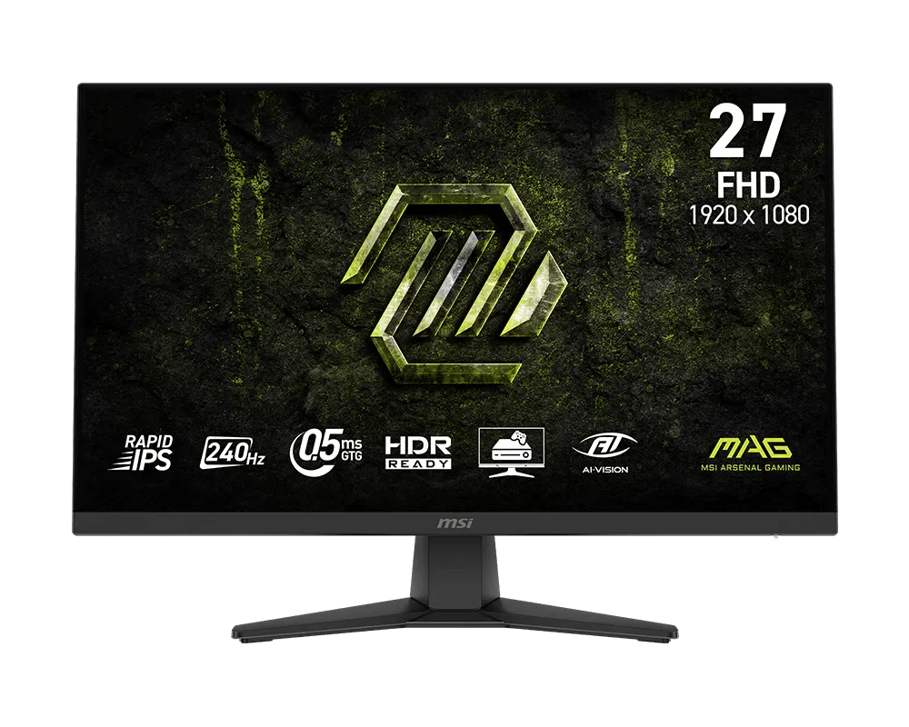 MSI MAG-272F-X24 Monitor 27" FHD Panel Rapid IPS 240HZ