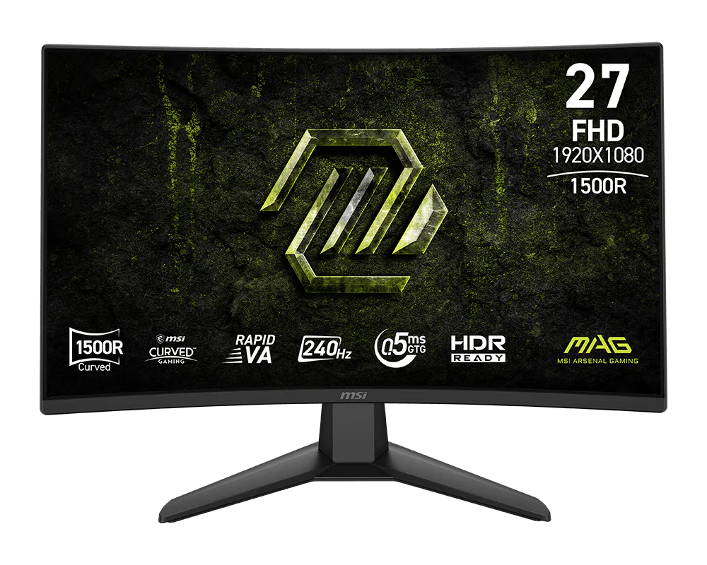 MSI MAG-274CF-X24 Monitor 27" FHD 1500R 240HZ