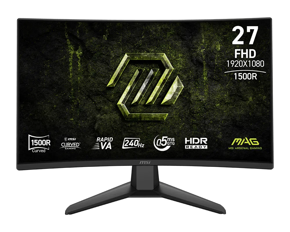 MSI MAG-274CF-X24 Monitor 27" FHD 1500R 240HZ