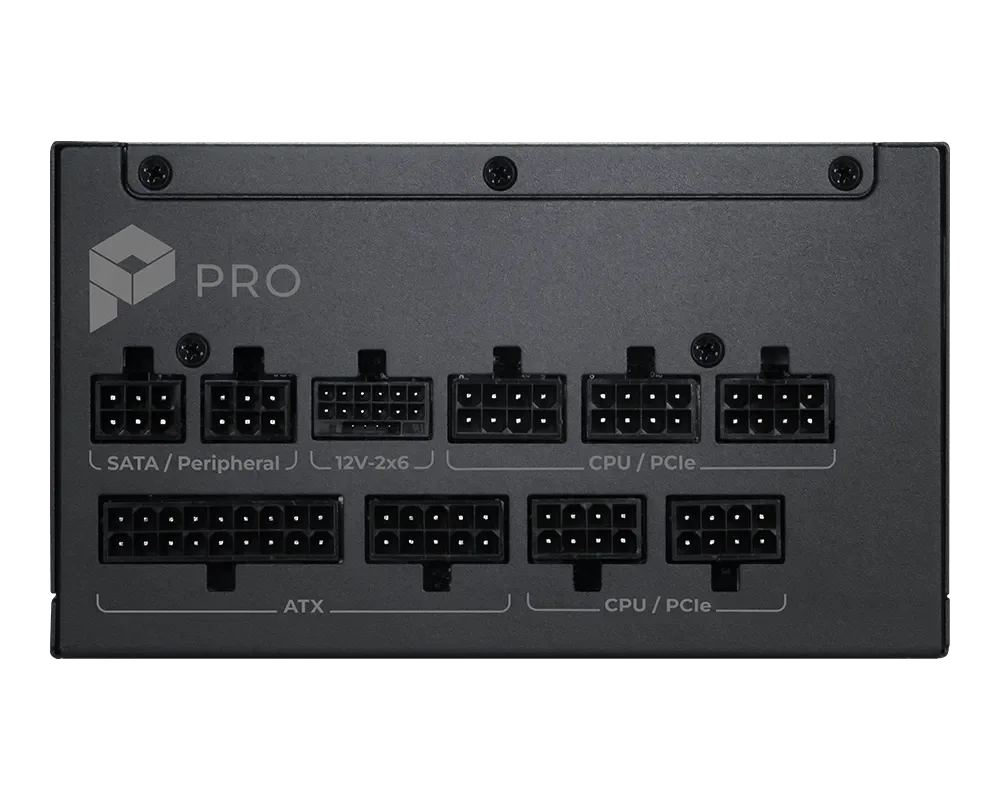 MSI PRO-A1000PL-PCIE5 Fuente de Alimentación 80 Plus Platinum 1000W
