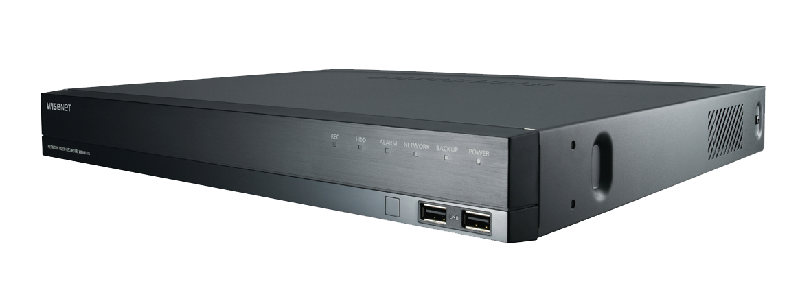HANWHA VISION XRN-820S Grabador de Video NVR 8 Canales 4K