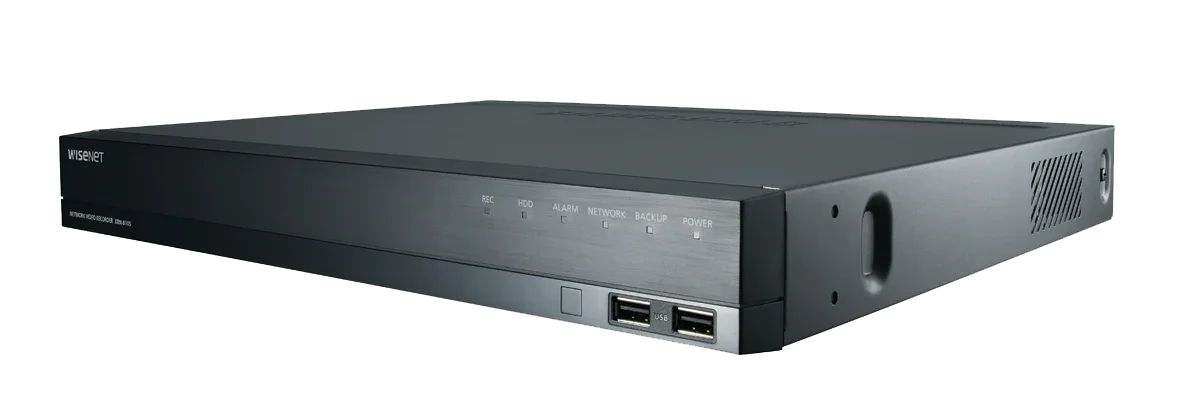 HANWHA VISION XRN-820S Grabador de Video NVR 8 Canales 4K