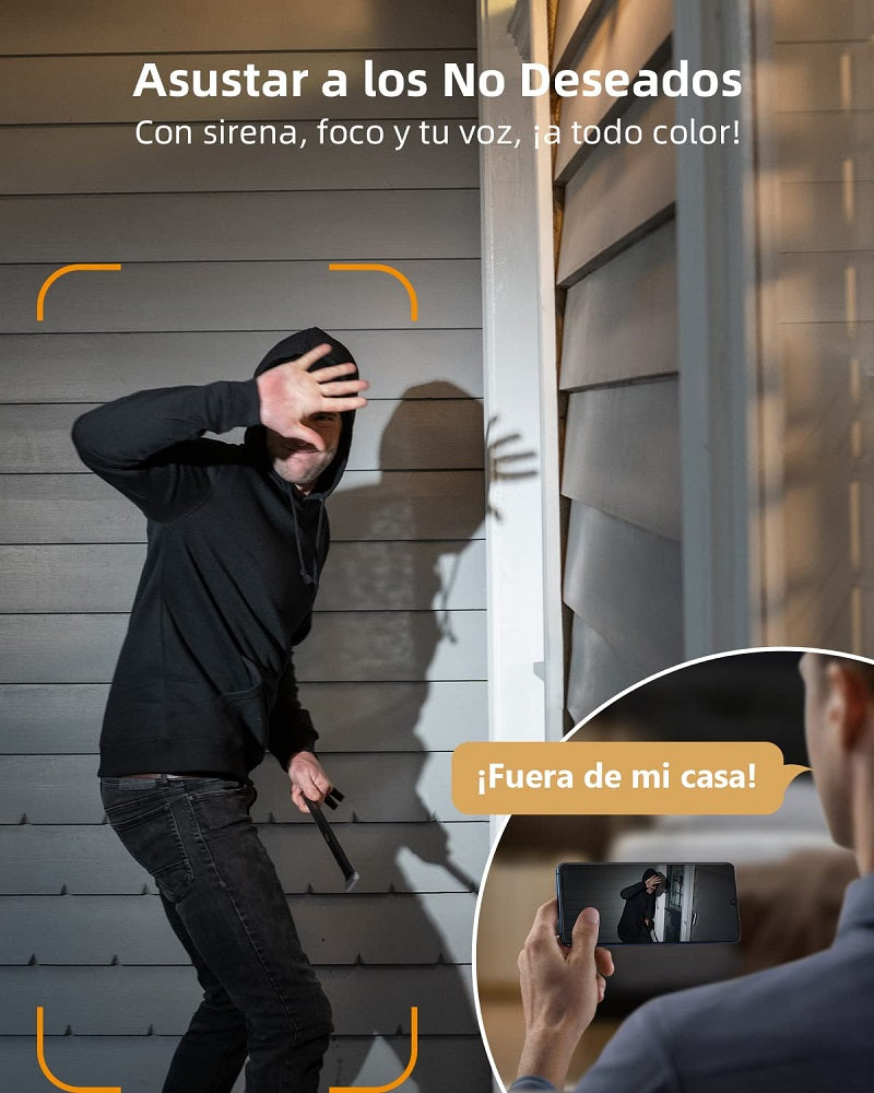 IMOU Cruiser 2K Cámara de Seguridad WIFI 4MP 360° IPC-S42FN-D