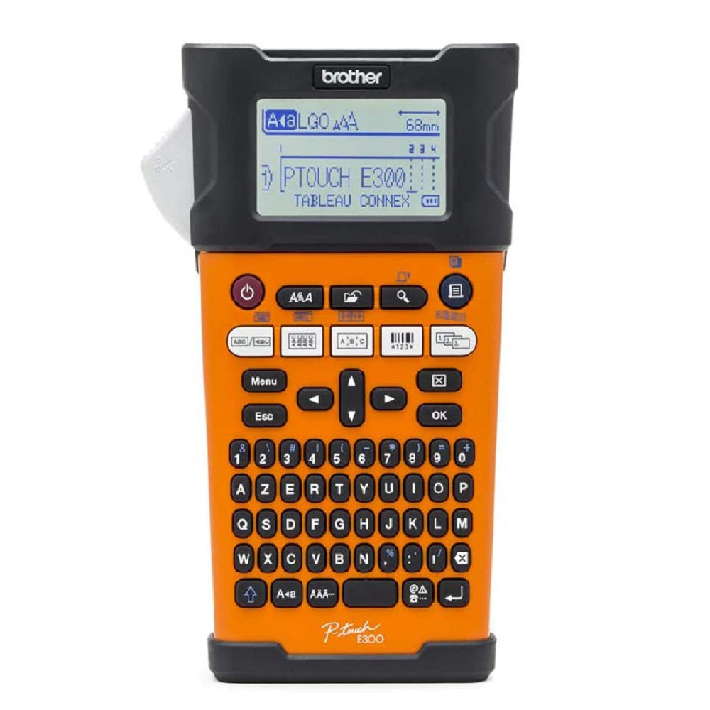 BROTHER P-touch PT-E300VP Rotulador Industrial Portátil para Cintas de 18mm