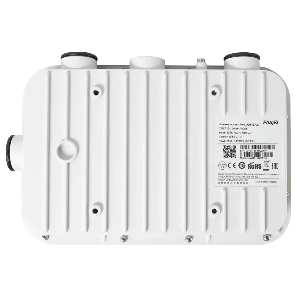 RUIJIE REYEE RG-AP680(CD) Access Point WiFi6 AX3600 Tri Banda Cloud