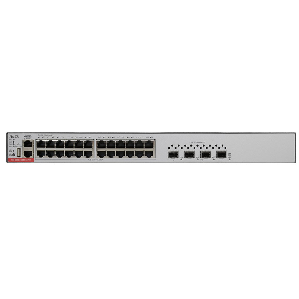RUIJIE REYEE RG-CS83-24GT4XS-PD Switch 24 Puertos Gb 4SFP 10G 16PoE+ 370 W Cloud