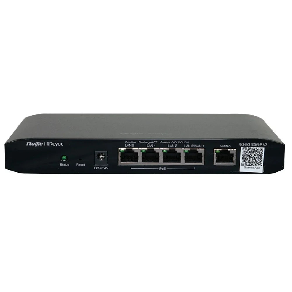 RUIJIE REYEE RG-EG105G-P V2 Router 5 Puertos PoE Gb Cloud