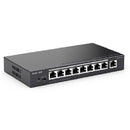 RUIJIE RG-ES209GC-P Giga Switch 8 POE+ ports 120w + 1Uplink 1G cloud management