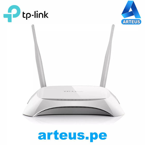 Router inalambrico N 3G/4G TP-LINK MR3420 300Mbps boton WPS - ARTEUS