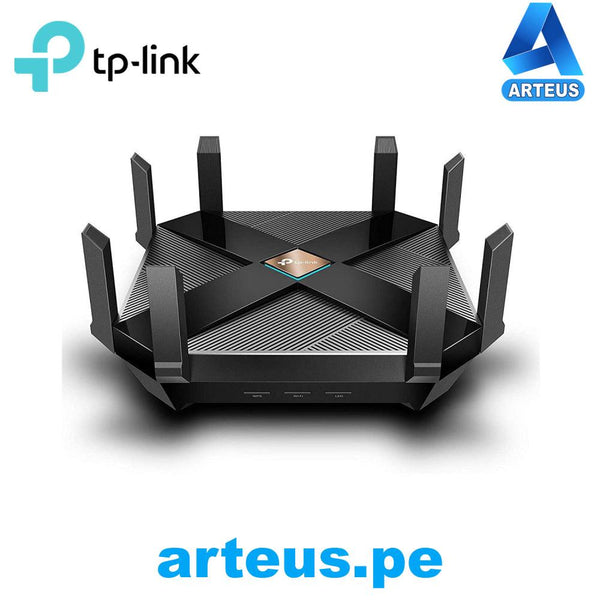 Router Wi-fi 6 doble banda TP-LINK ARCHER AX6000 5952Mbps OFDMA MU-MIMO 8 puertos gigabit LAN 2 USB 3.0 - ARTEUS