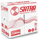 SATRA 0212021111 UTP CAT 6 LSZH-1 cabo de cobre 24awg cinza x 305mts
