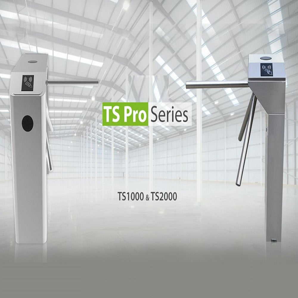 ZKTECO TS1000 PRO Torniquete Molinete Peatonal Bidireccional Alto Flujo