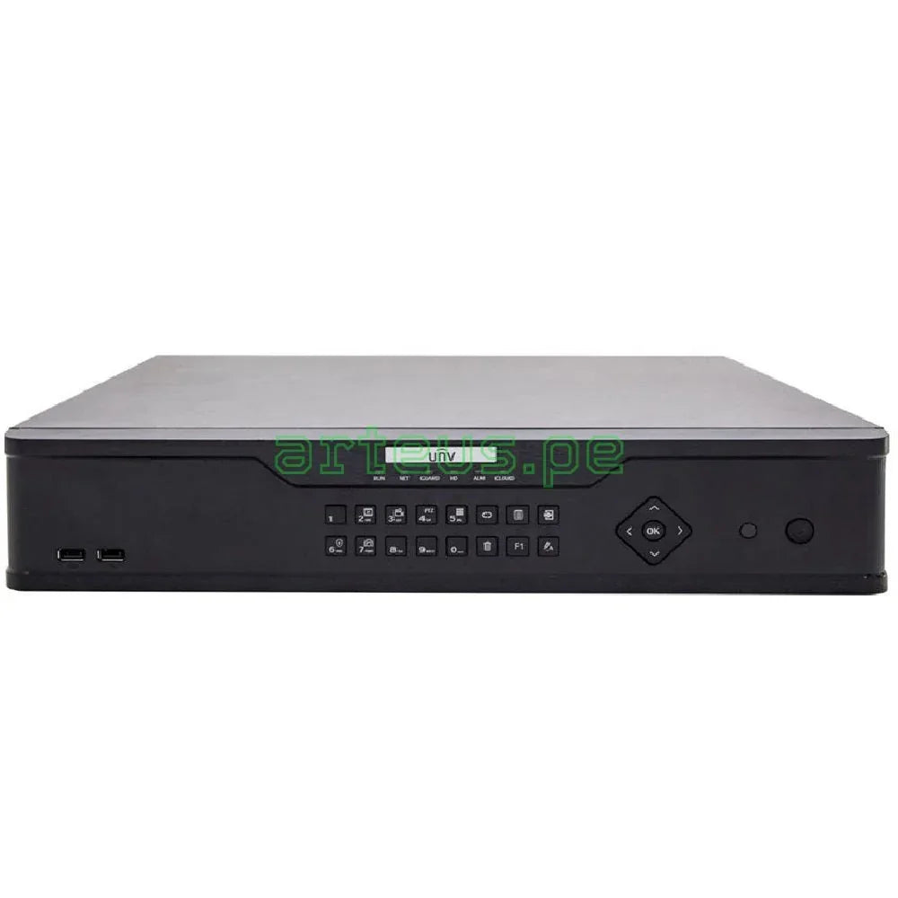 UNIVIEW NVR308-64X NVR 64 canales 4K 12MP 8HDD hasta 96TB 384Mbps RAID