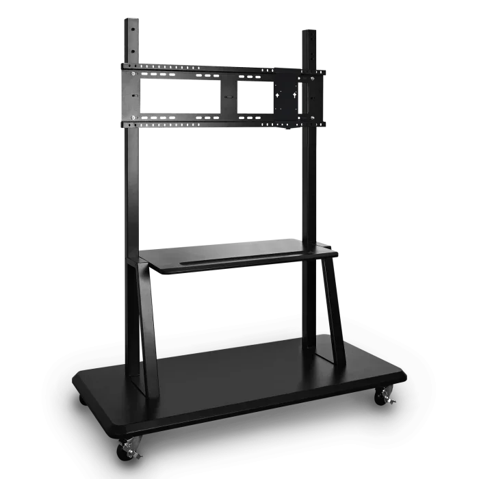 ViewSonic VB-STND-001 Carrito móvil soporta pantallas de 55" a 86" de hasta 120 kg