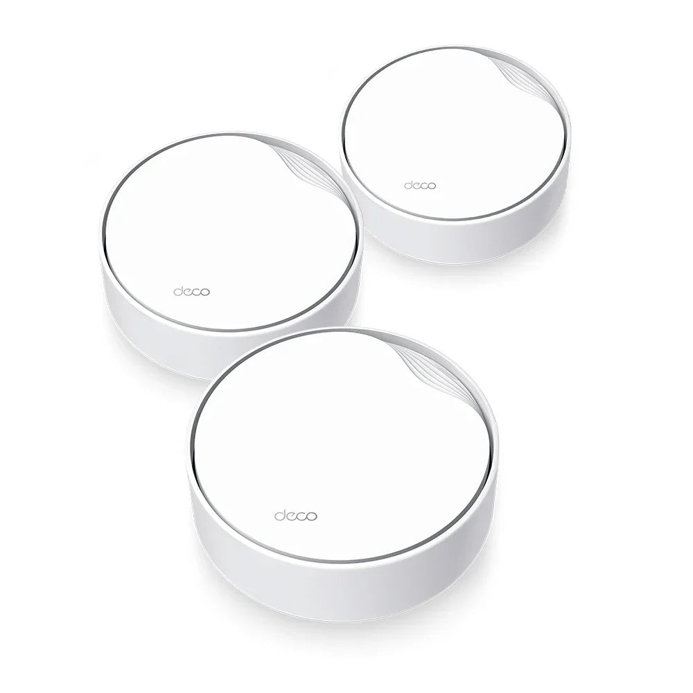 TP-LINK DECO X50-POE 3-Pack Router Mesh WiFi AX3000 Doble Banda