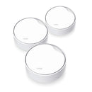 TP-LINK DECO X50-PoE(3-pack), Pack x3 AX3000 Whole Home Mesh WiFi 6 System with PoE. AI Dual Band. Alexa Voice Control. Multi-Scenario