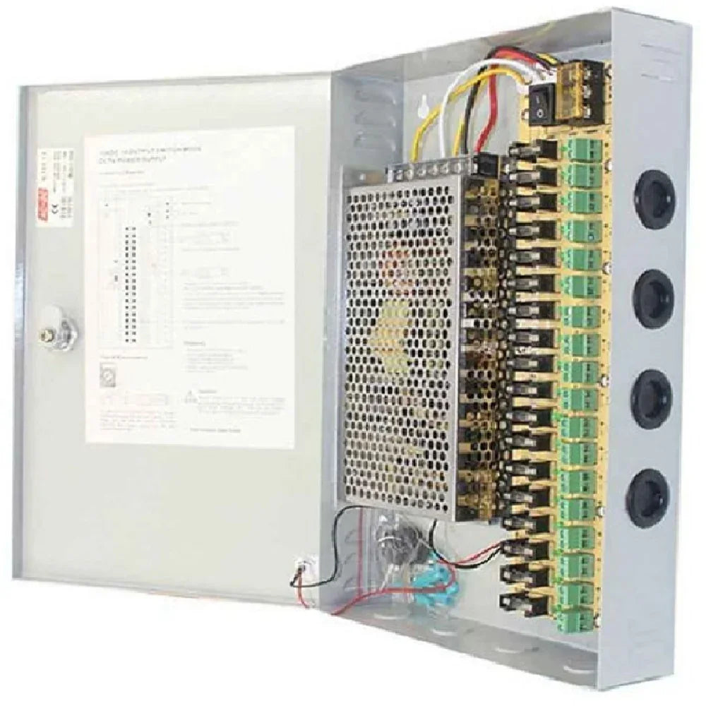 YUS ACC18-20, Fuente Centralizada 12v 20Amp 18 canales