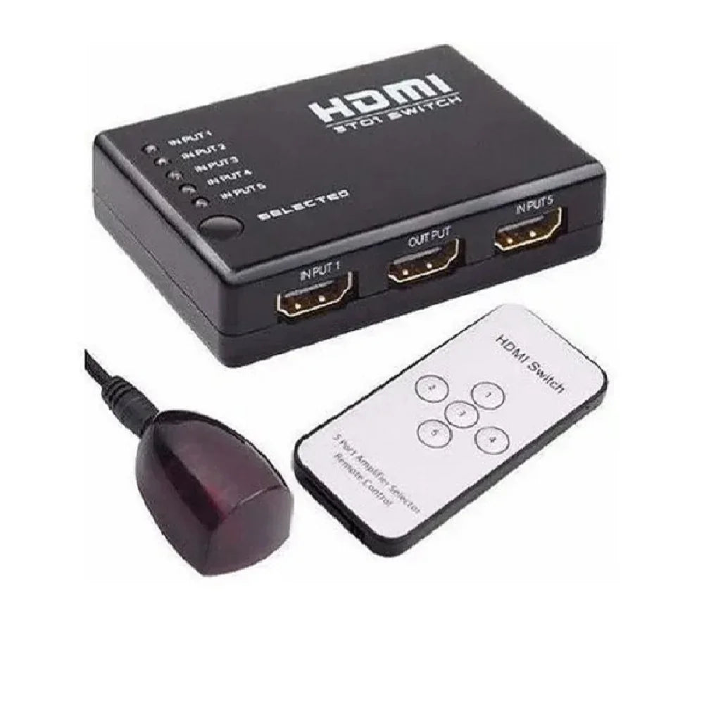 YUS HDMI-SW5, Switch HDMI 5 vías 1080P