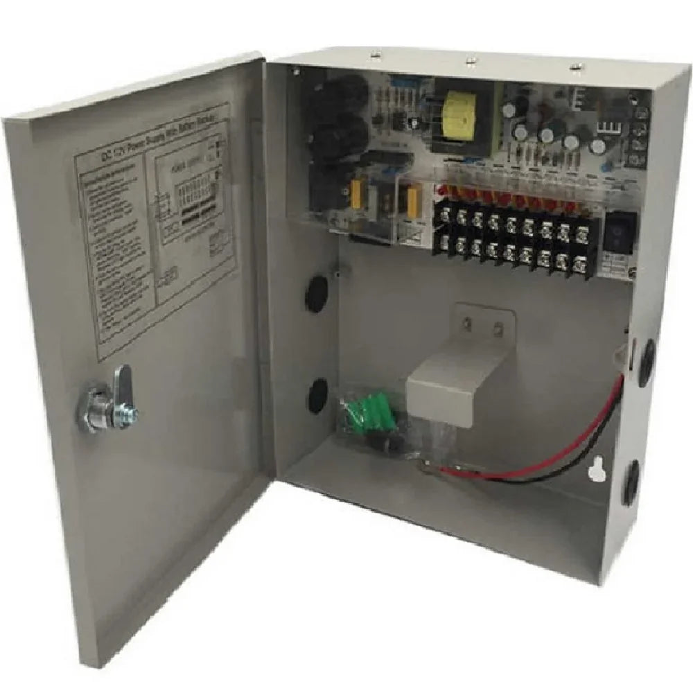 YUS CCU9-10, Fuente Centralizada 10Amp 10CH con respaldo de energía. Cotizar Batería