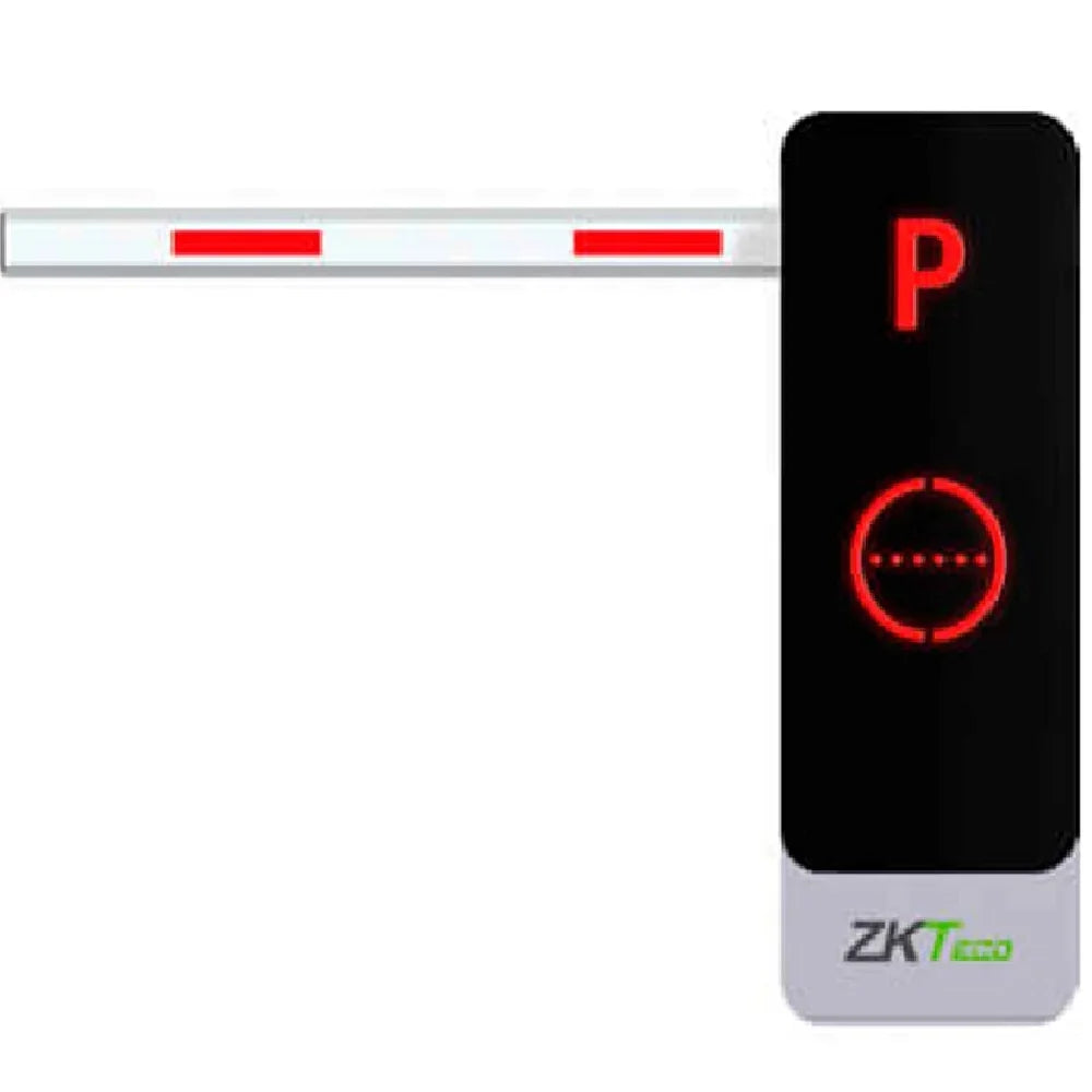 ZKTECO BG1030R Barrera Vehicular Brazo Recto Derecho de 3m con Gabinete