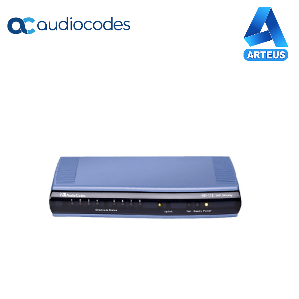 AUDIOCODES MP118/8O/SIP _ Gateway MP118/8O/SIP - ARTEUS