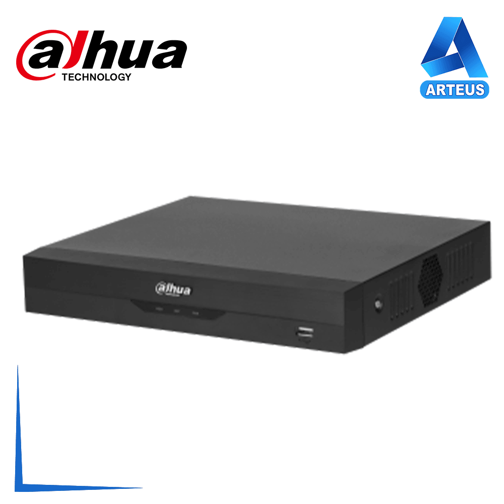 Grabador XVR Dahua de 8 canales, 4K, color negro, para videovigilancia y seguridad